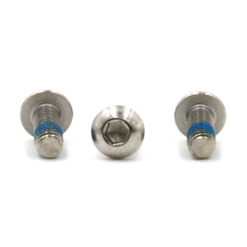 عناصر جديدة زر رأس سداسي hsocket برغي صغير صغير مع رقعة من النايلون عناصر جديدة زر رأس سداسي hsocket برغي صغير صغير مع رقعة من النايلون