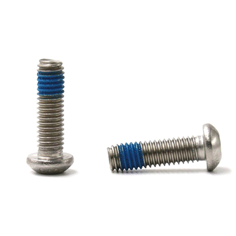 عناصر جديدة زر رأس سداسي hsocket برغي صغير صغير مع رقعة من النايلون عناصر جديدة زر رأس سداسي hsocket برغي صغير صغير مع رقعة من النايلون